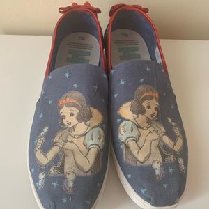 TOMS x Disney Snow White slip on shoes
